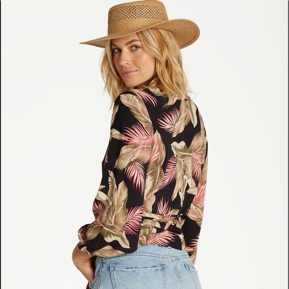 🌴🔆BILLABONG- LOVE WRAPPED COVER UP BLOUSE🔆🌴 - Picture 8 of 13